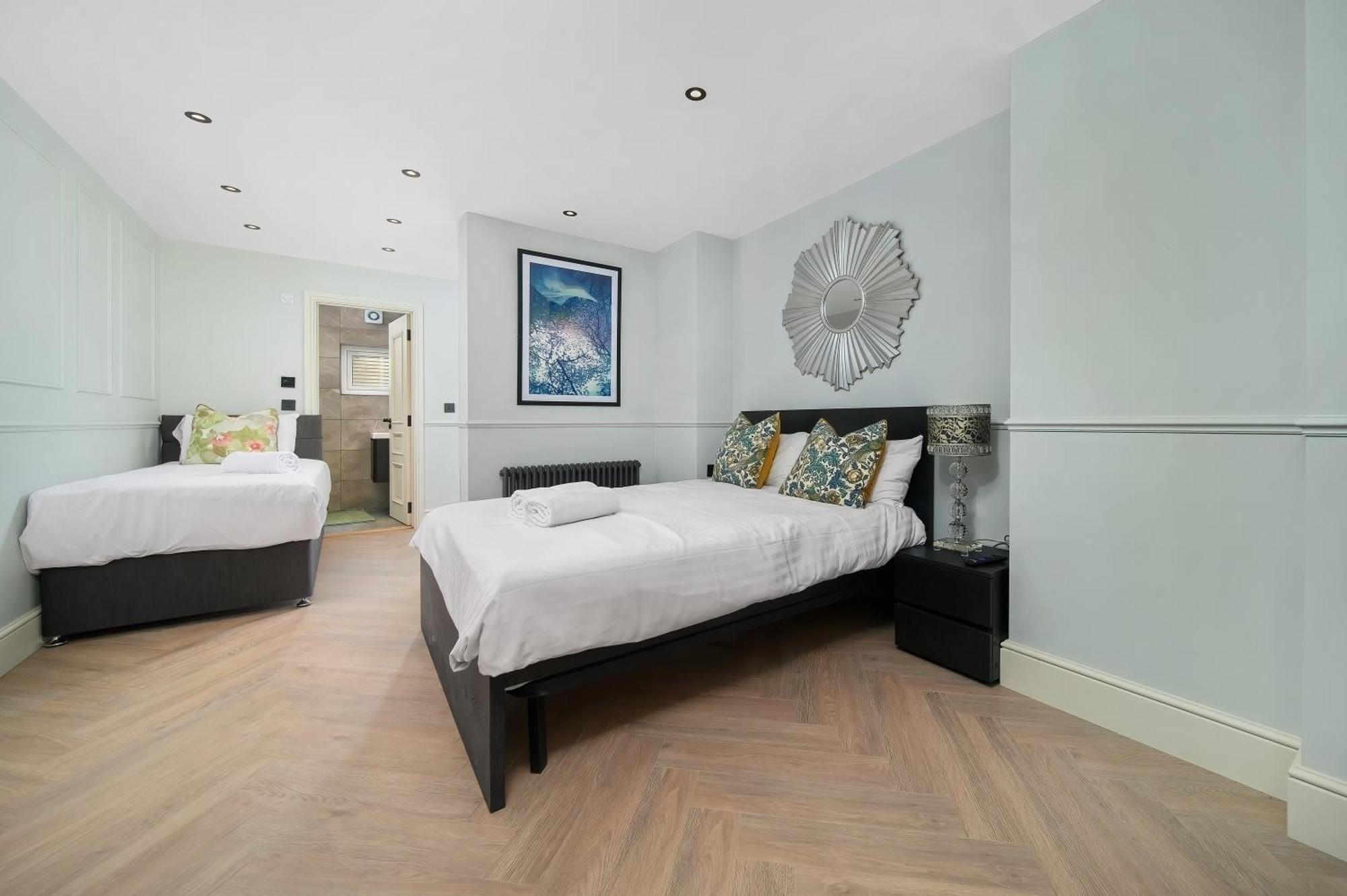 Nine Elms Modern Studio Apartments 伦敦 外观 照片