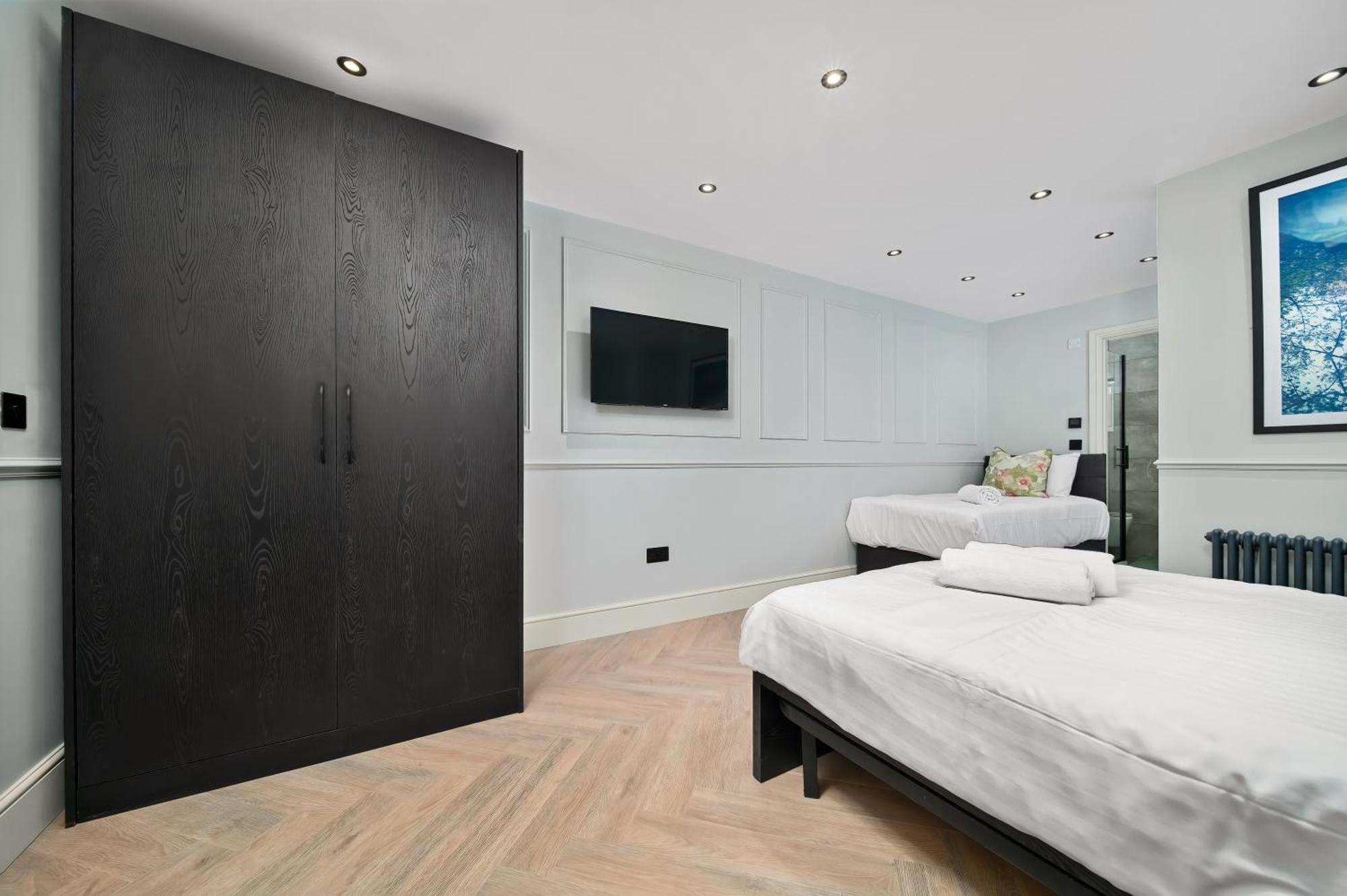 Nine Elms Modern Studio Apartments 伦敦 外观 照片