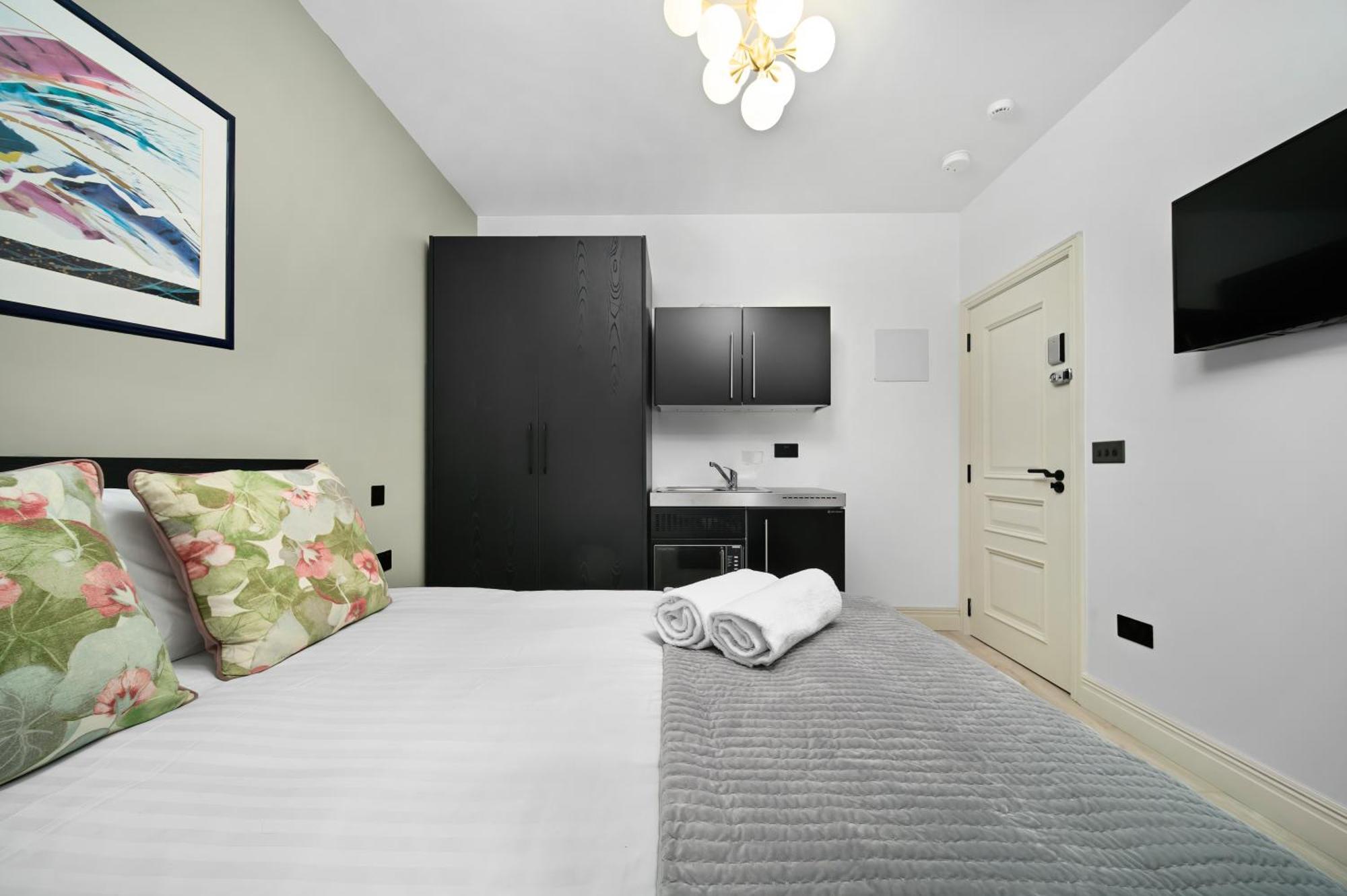 Nine Elms Modern Studio Apartments 伦敦 外观 照片