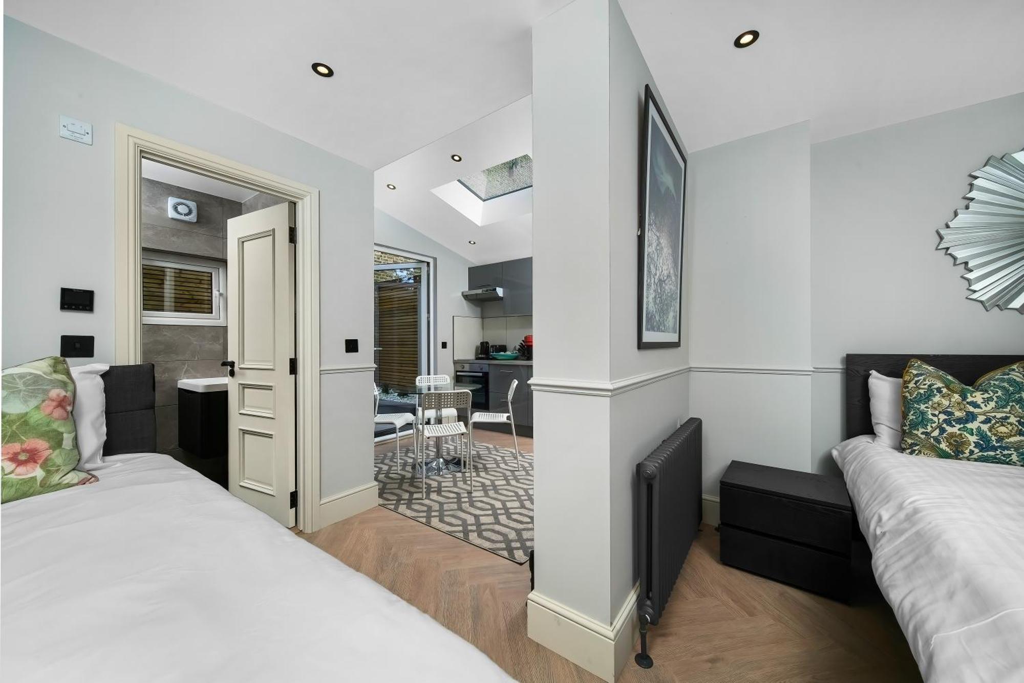 Nine Elms Modern Studio Apartments 伦敦 外观 照片