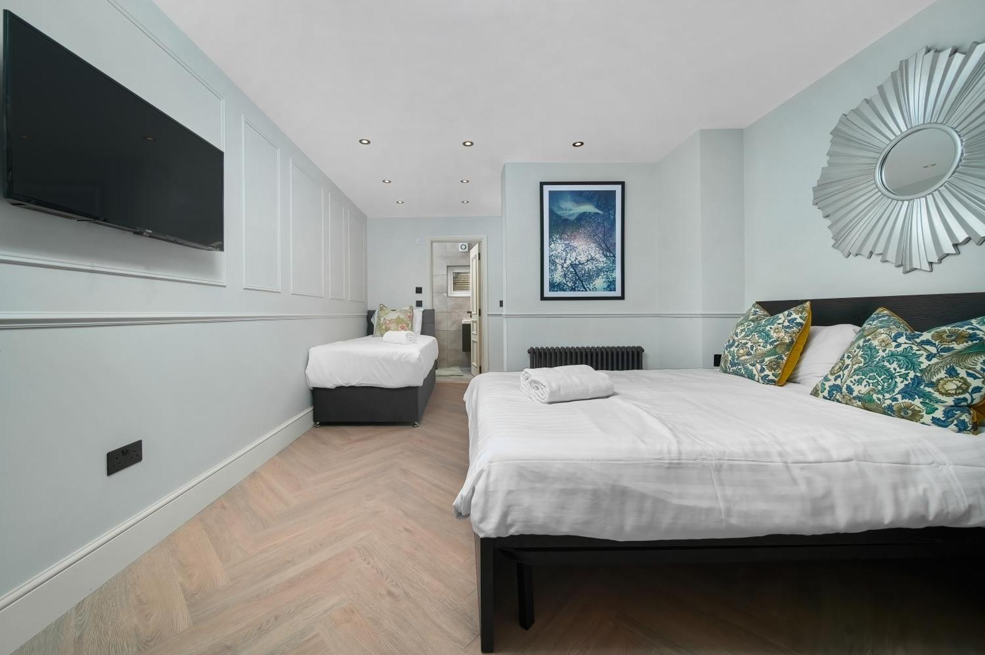 Nine Elms Modern Studio Apartments 伦敦 外观 照片
