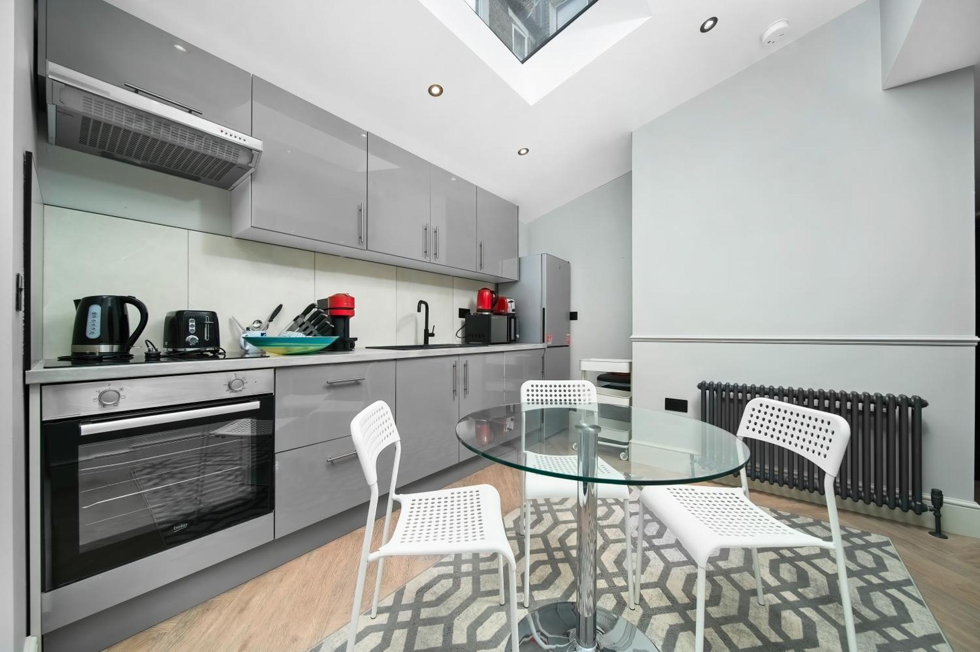 Nine Elms Modern Studio Apartments 伦敦 外观 照片