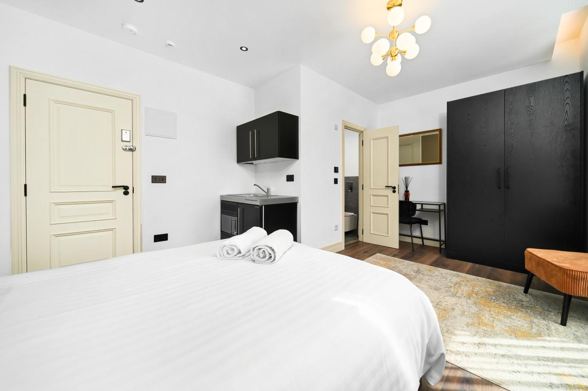 Nine Elms Modern Studio Apartments 伦敦 外观 照片