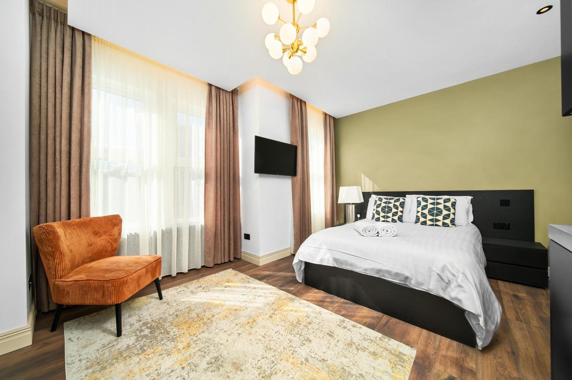Nine Elms Modern Studio Apartments 伦敦 外观 照片