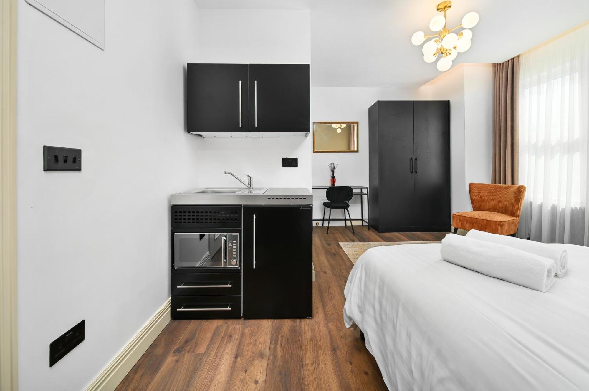 Nine Elms Modern Studio Apartments 伦敦 外观 照片