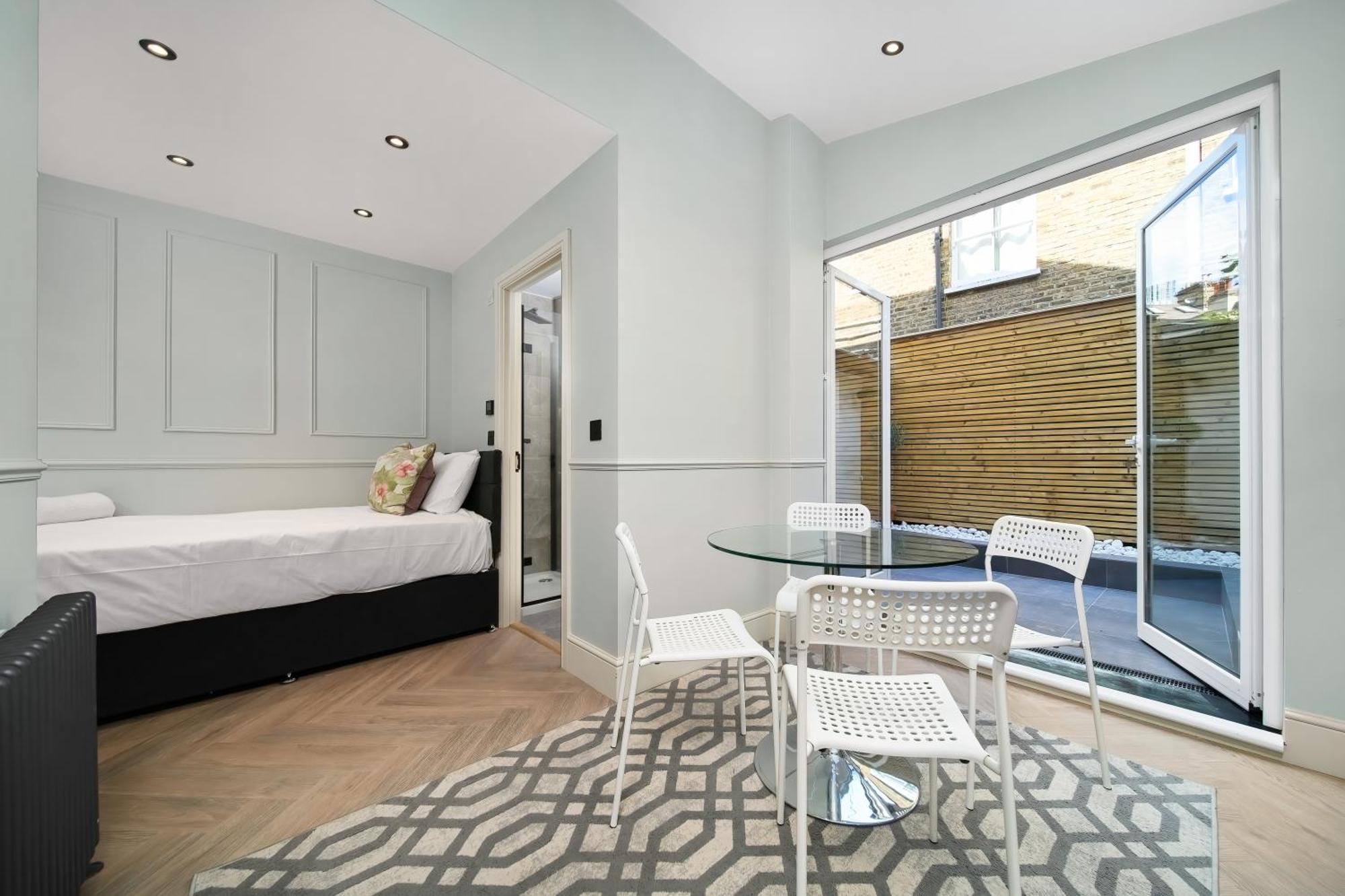 Nine Elms Modern Studio Apartments 伦敦 外观 照片