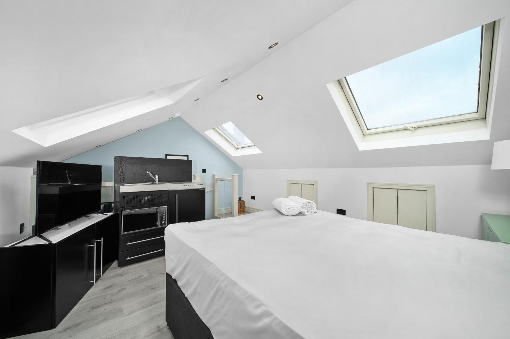 Nine Elms Modern Studio Apartments 伦敦 外观 照片