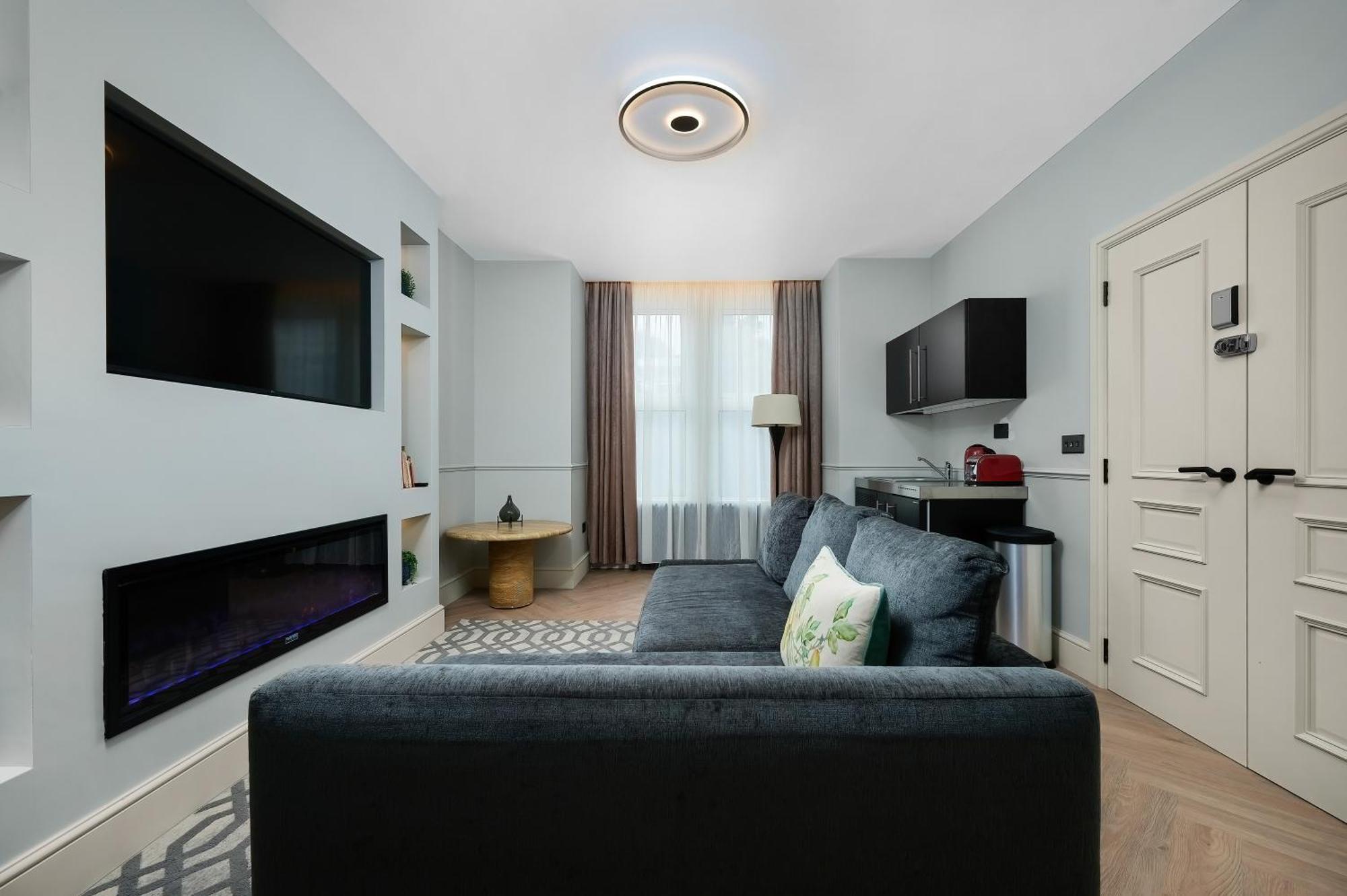 Nine Elms Modern Studio Apartments 伦敦 外观 照片